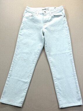 Ella Moss Jeans Womens Size 4/27 White High Waist Straight Denim Stretch